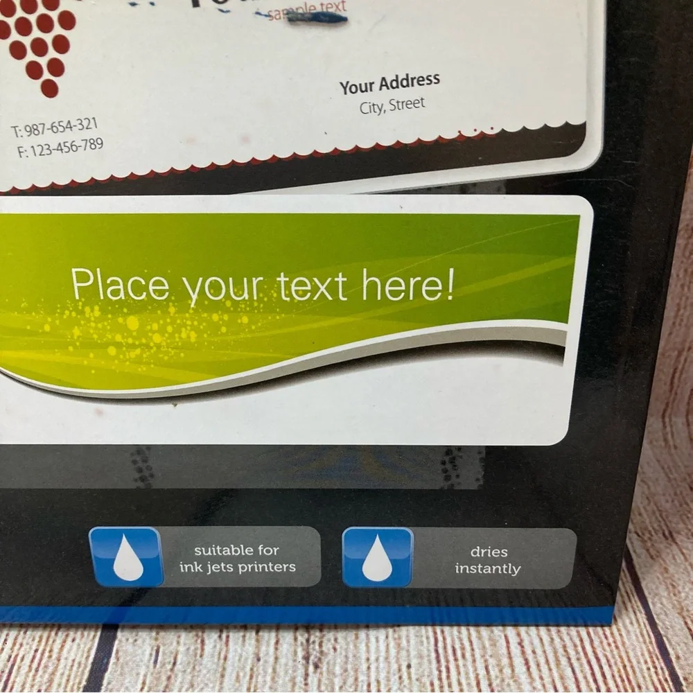 Premium Mailing Labels Blank 240 White Polaroid